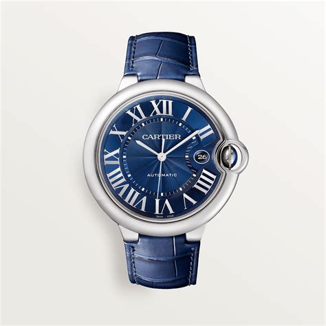 orologio cartier ballon bleu acciaio cronografo|cartier ballon bleu.